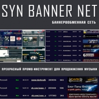 Баннерная сеть "SYN Banner Net". Ротация баннера в течение 1 года