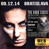 Dark Circus Festival. Bratislava. 09.12.2014. web-ticket